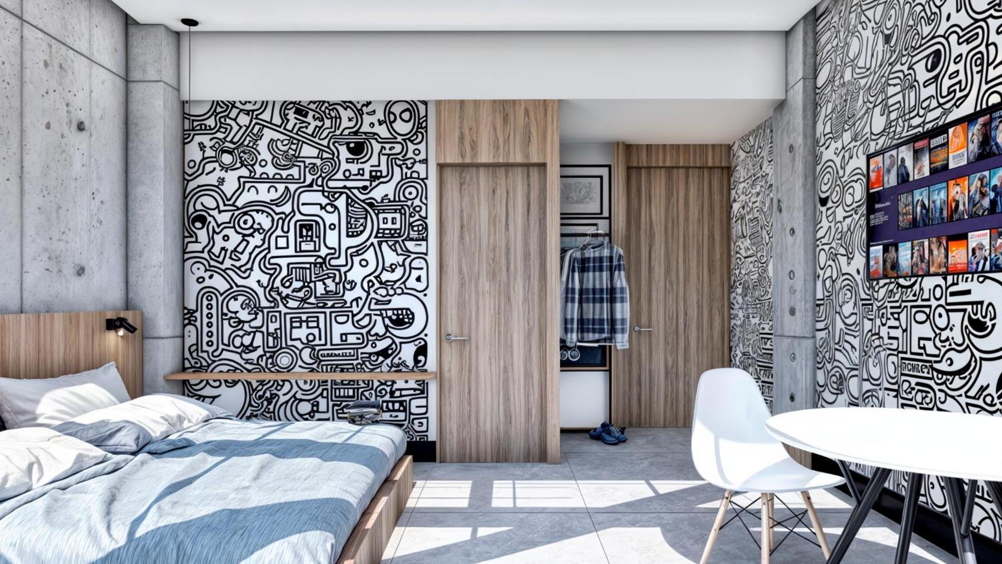 Street Art Hotel Roma Città del Messico Esterno foto