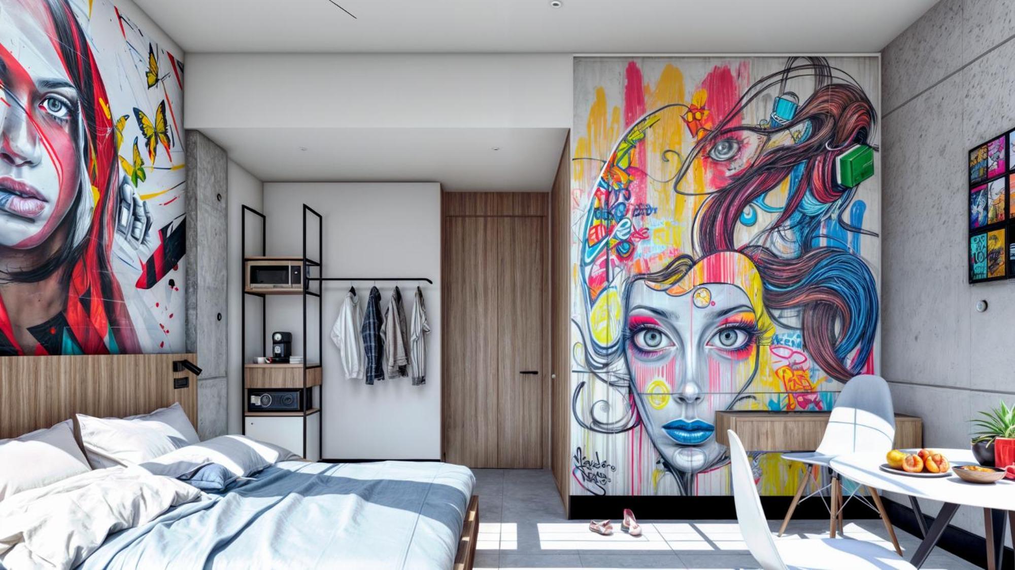 Street Art Hotel Roma Città del Messico Esterno foto