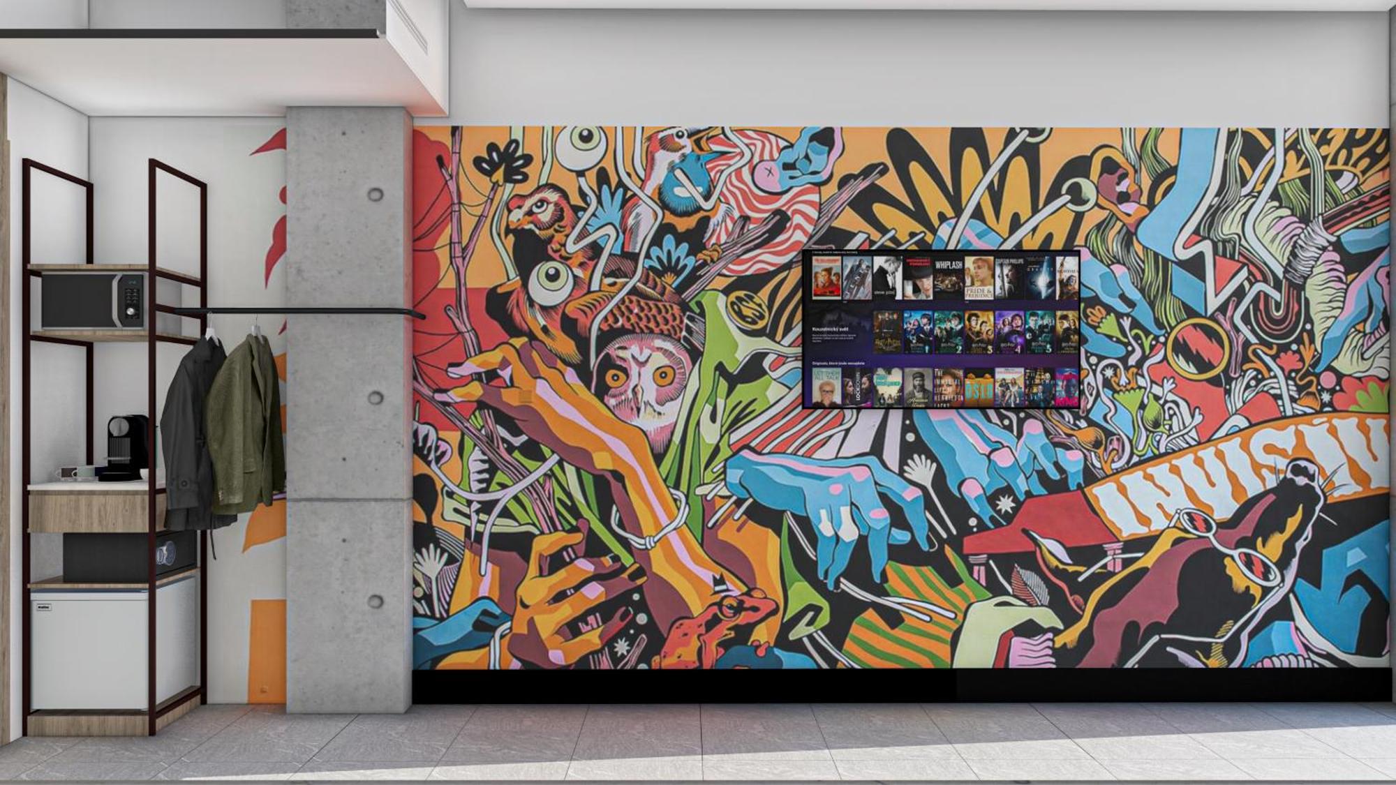 Street Art Hotel Roma Città del Messico Esterno foto