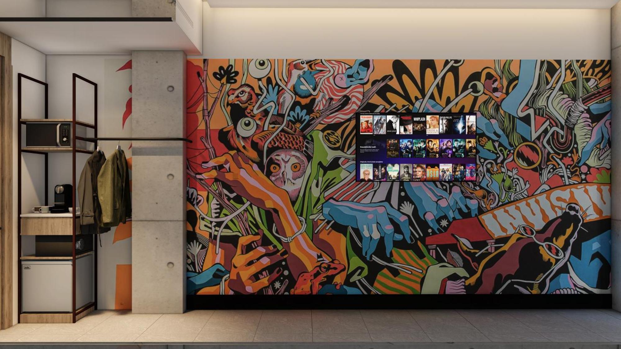 Street Art Hotel Roma Città del Messico Esterno foto