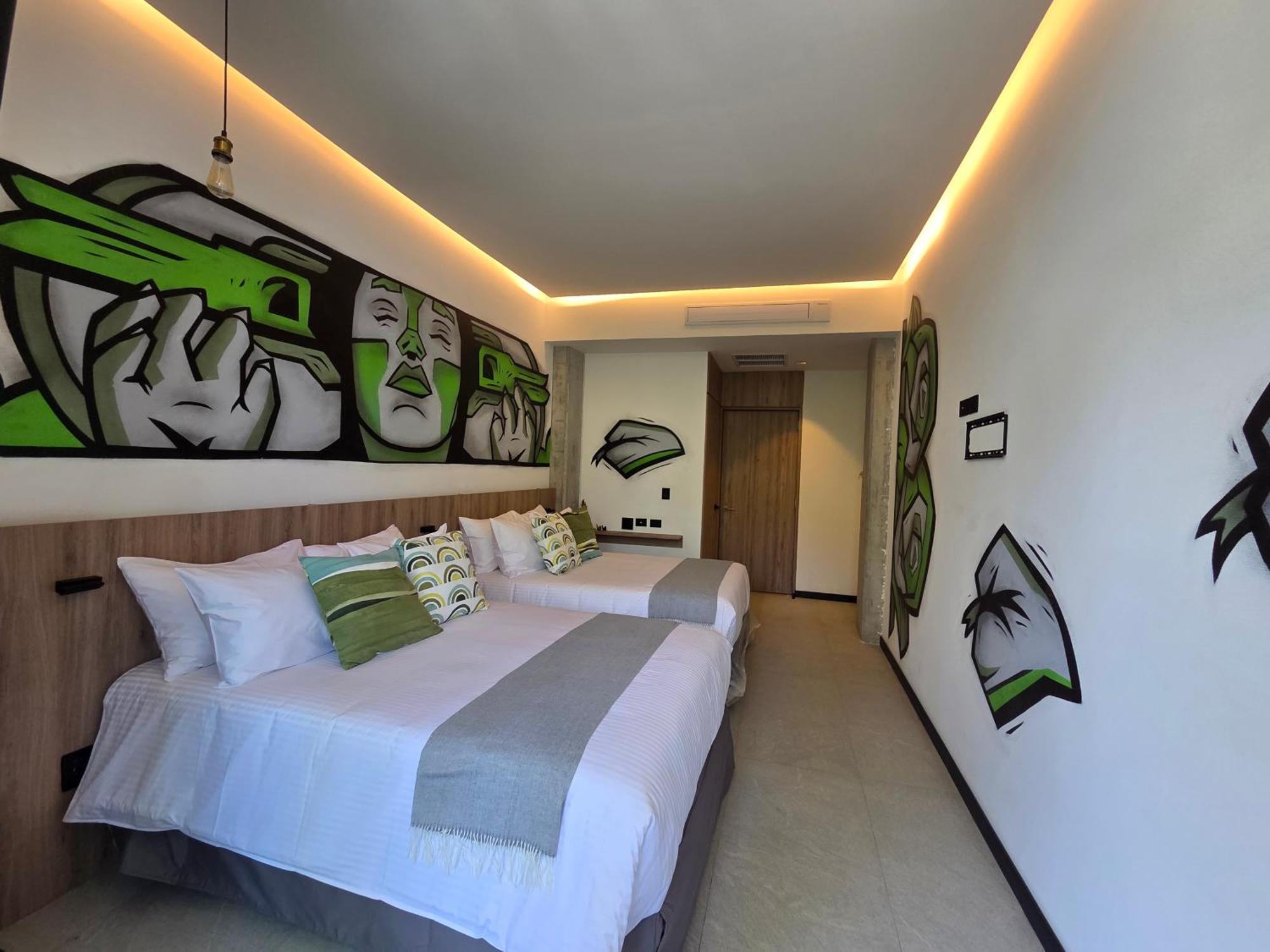 Street Art Hotel Roma Città del Messico Esterno foto