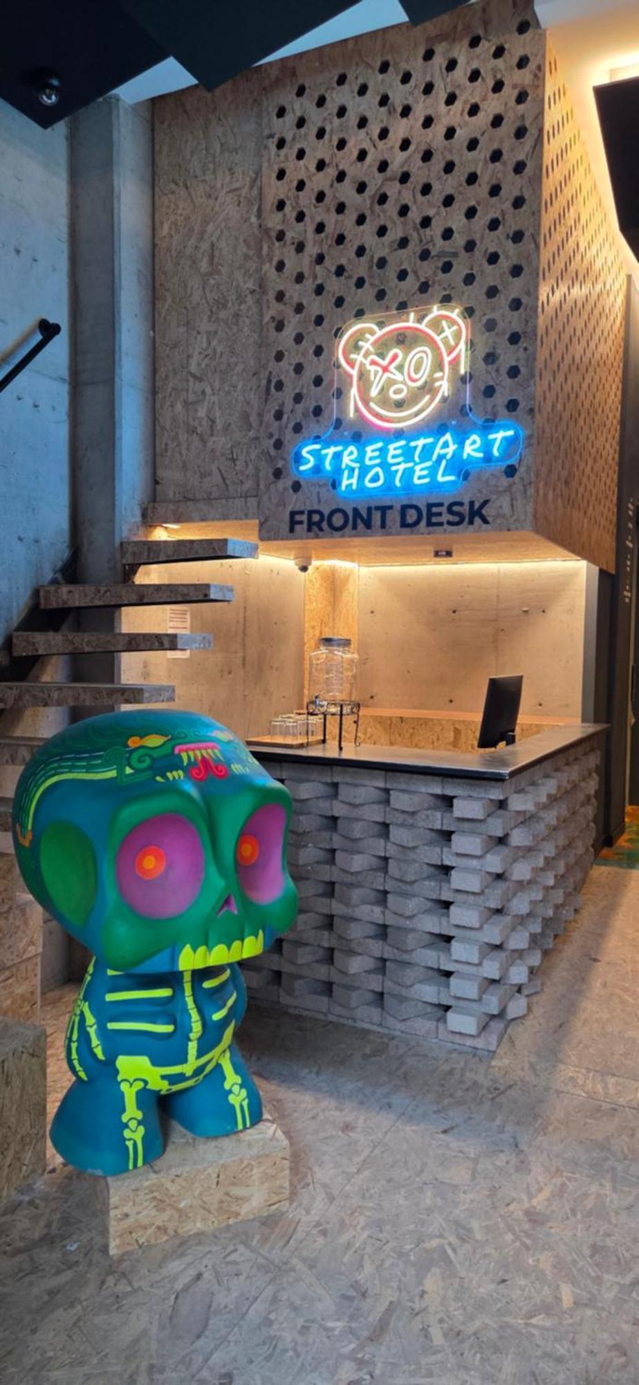Street Art Hotel Roma Città del Messico Esterno foto